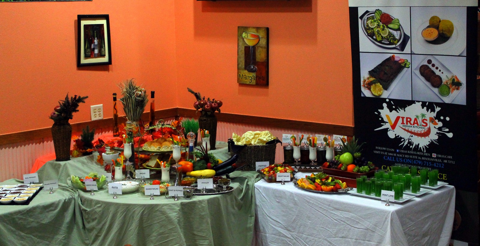 Catering & Event Highlights Vira's Indian Kitchen in Bentonville, Arkansas