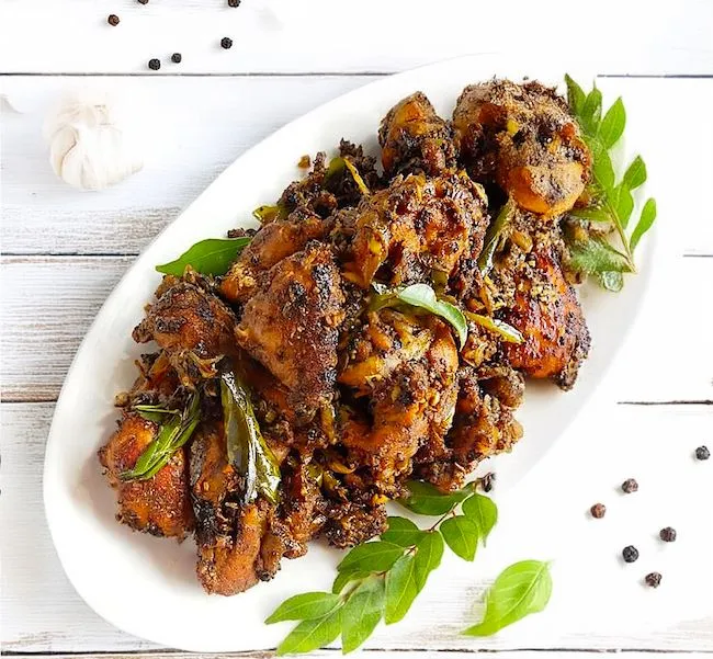 Chicken Kurumulaku Fry