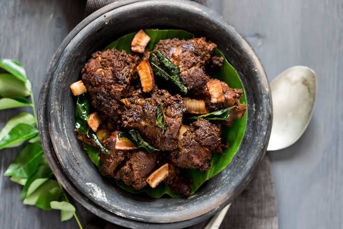 Lamb Kurumulaku Fry