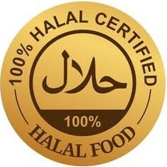 100% Halal Certified
